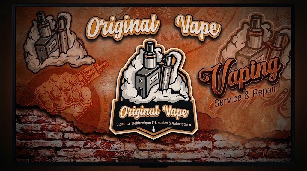 Enseigne Original Vape — Vaping Service & Repair